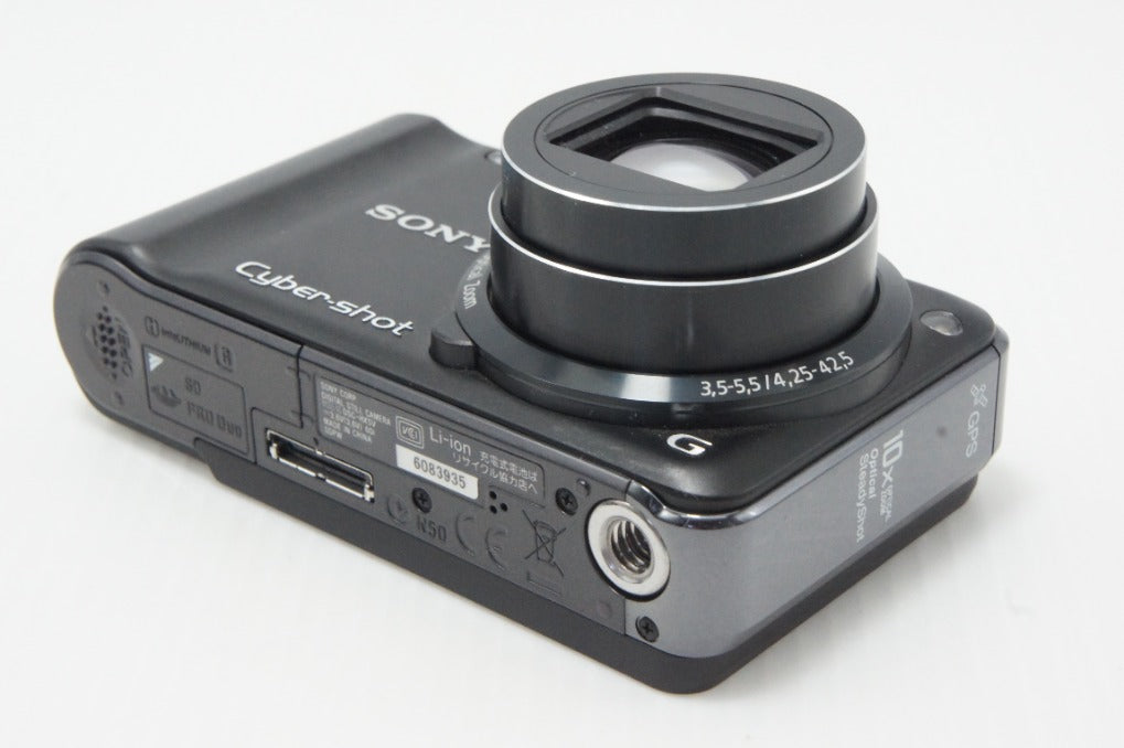 SONY ソニー Cyber-shot DSC-HX5V コンパクトデジタルカメラ ブラック ケース付 260618f