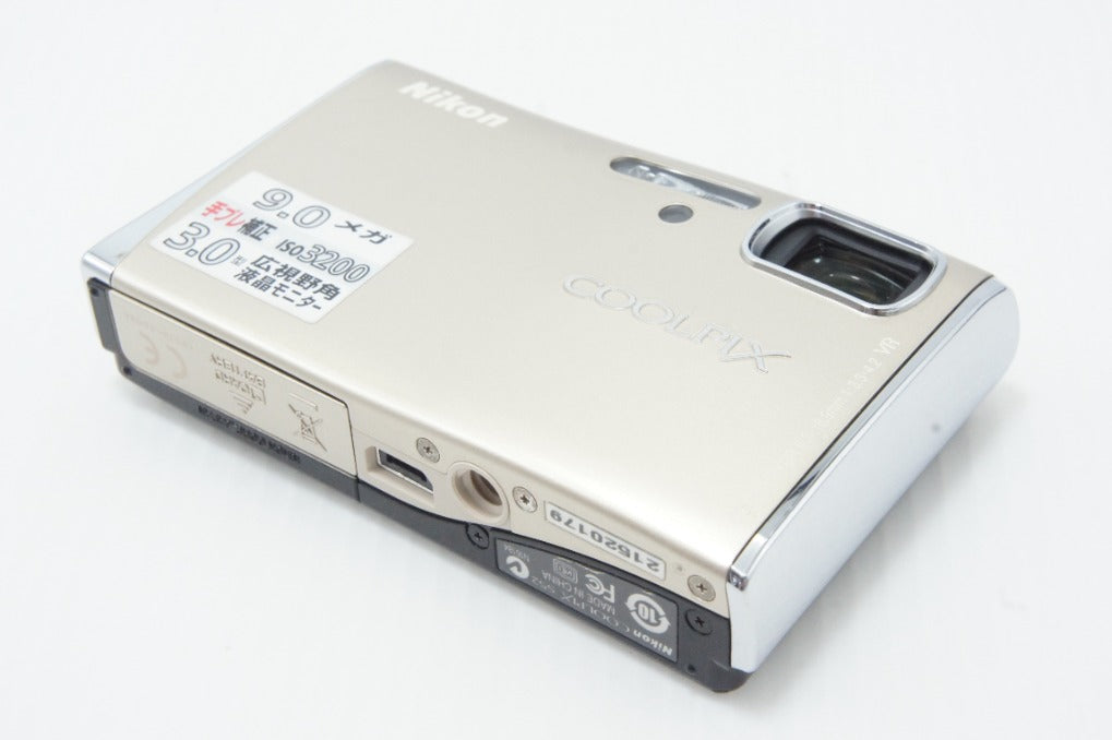 Nikon ニコン COOLPIX S52 コンパクトデジタルカメラ ベージュゴールド 260618c