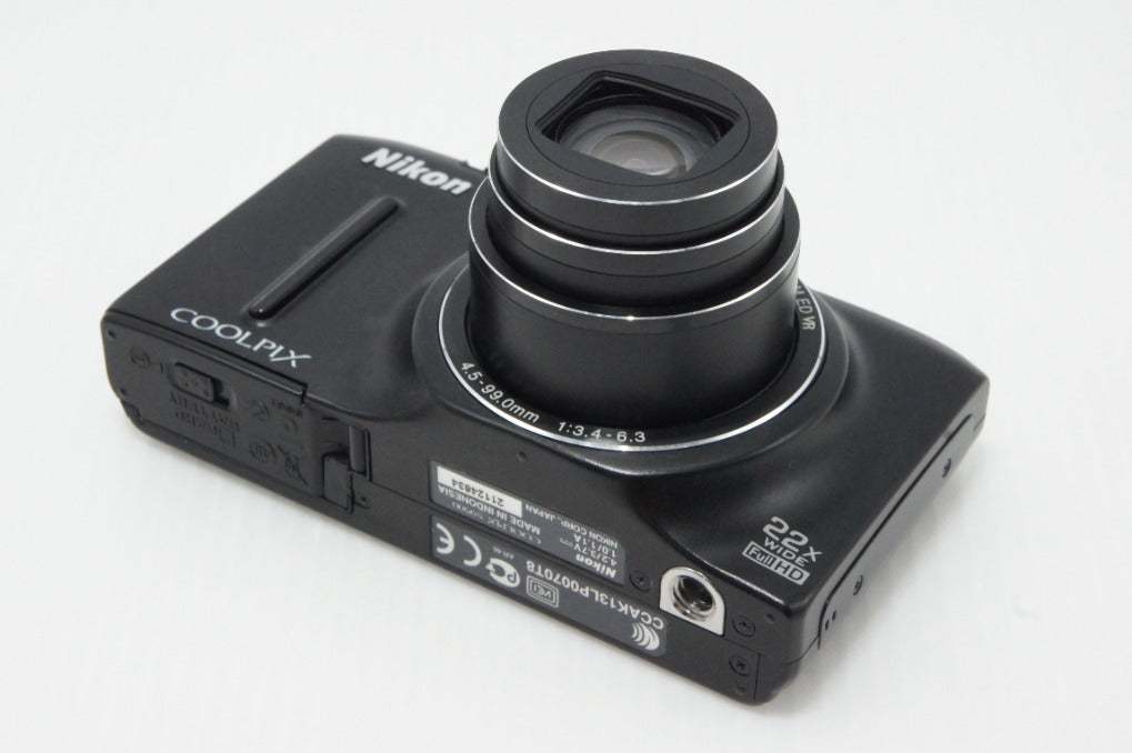 良品 Nikon ニコン COOLPIX S9500 コンパクトデジタルカメラ ブラック 260615g