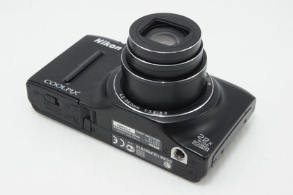 良品 Nikon ニコン COOLPIX S9500 コンパクトデジタルカメラ ブラック 260615g