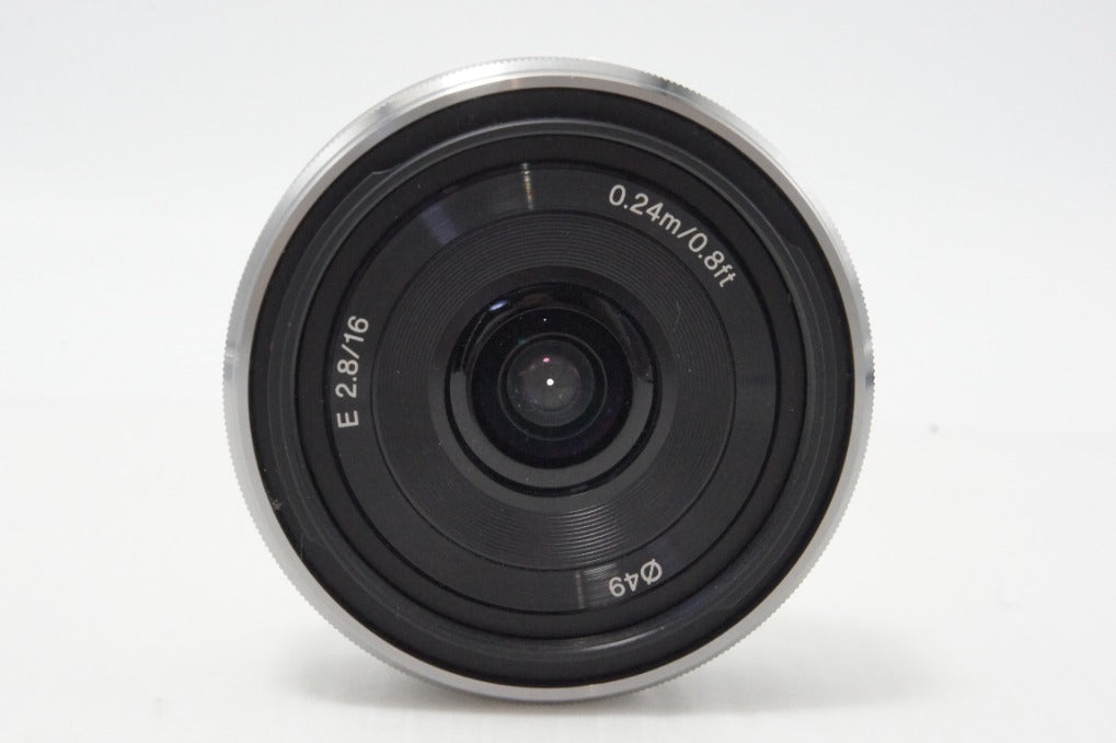 美品 SONY ソニー E 16mm F2.8 SEL16F28 Eマウント APS-C 単焦点レンズ 260620h