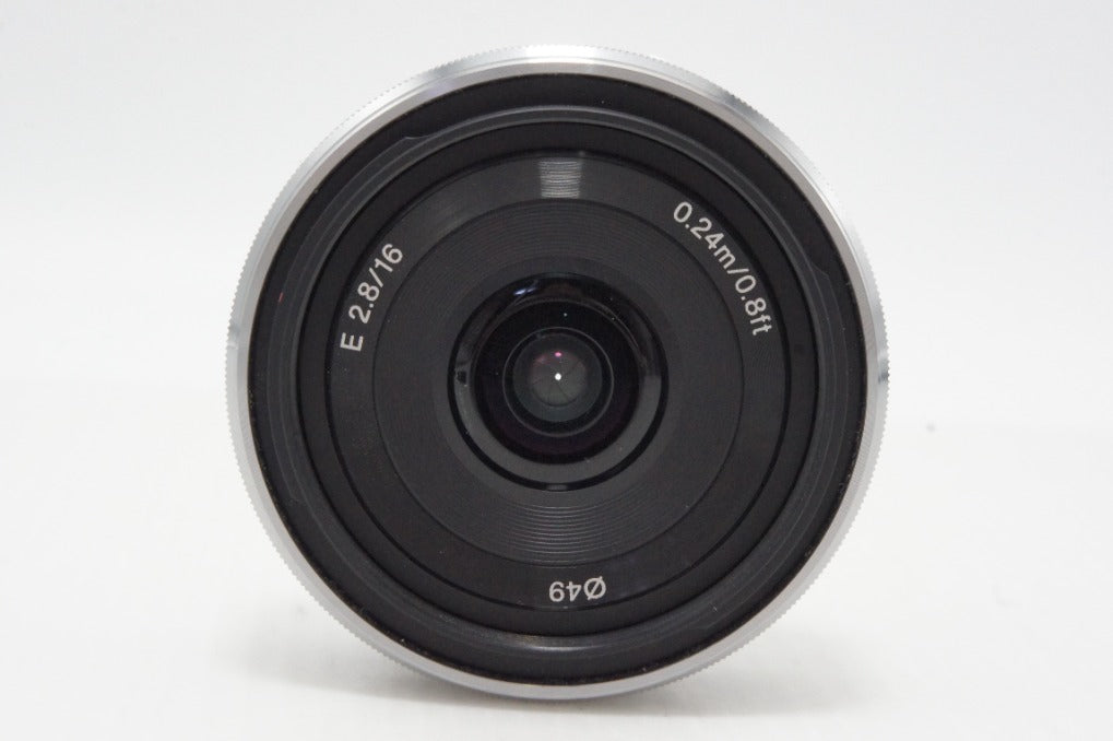 良品 SONY ソニー E 16mm F2.8 SEL16F28 Eマウント APS-C 単焦点レンズ