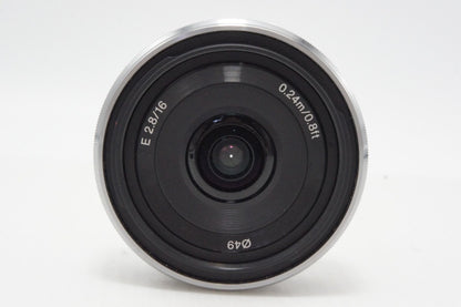 良品 SONY ソニー E 16mm F2.8 SEL16F28 Eマウント APS-C 単焦点レンズ 260619ac