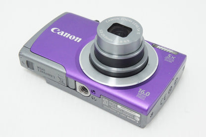 Canon キヤノン PowerShot A3500 IS コンパクトデジタルカメラ パープル 元箱付 260620o