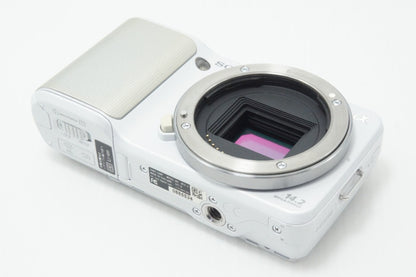 SONY ソニー NEX-3 ズームレンズキット (E 18-55mm OSS) ミラーレス一眼カメラ ホワイト 260620g
