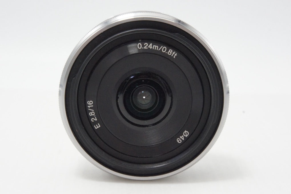 美品 SONY ソニー E 16mm F2.8 SEL16F28 Eマウント APS-C 単焦点レンズ 260619ar