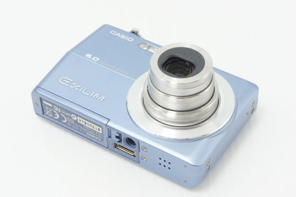 CASIO カシオ EXILIM EX-Z600 コンパクトデジタルカメラ ブルー 260618m
