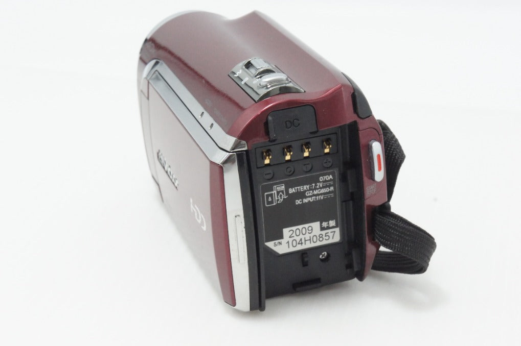 JVC ケンウッド Victor Everio GZ-MG650 デジタルビデオカメラ レッド 260615k
