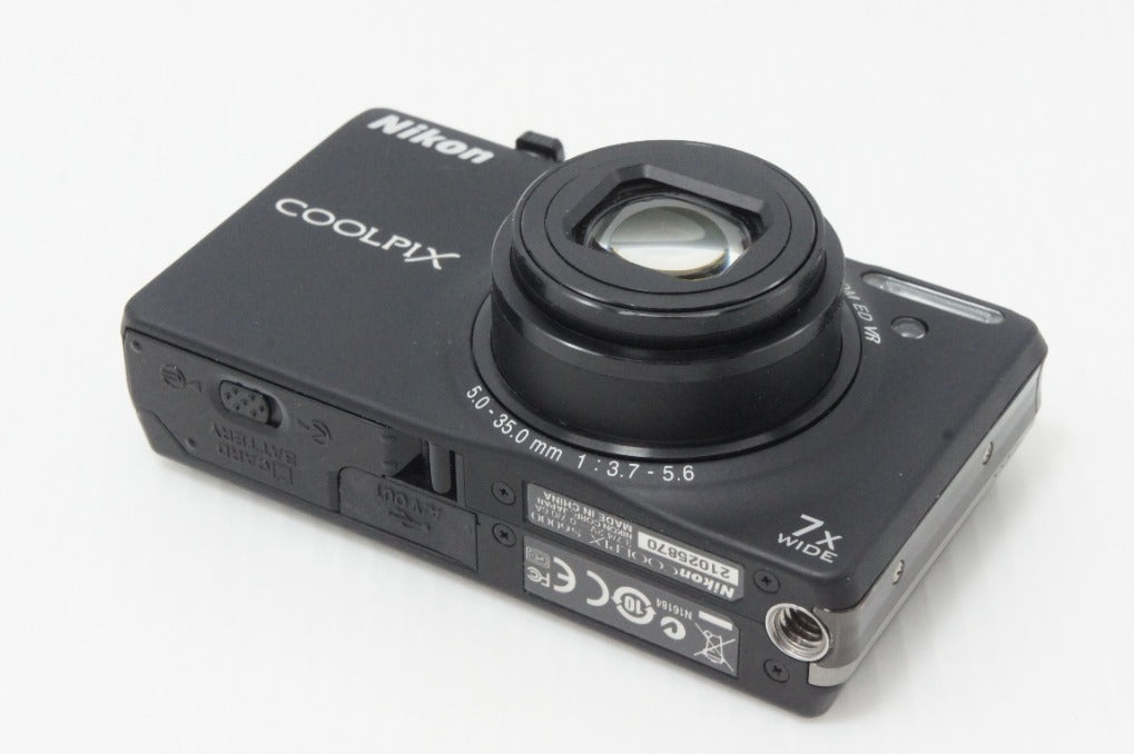 Nikon ニコン COOLPIX S6000 コンパクトデジタルカメラ ノーブルブラック 元箱付 260616aj