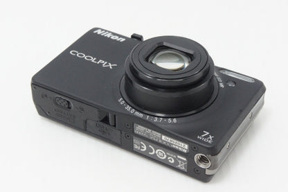 Nikon ニコン COOLPIX S6000 コンパクトデジタルカメラ ノーブルブラック 元箱付 260616aj