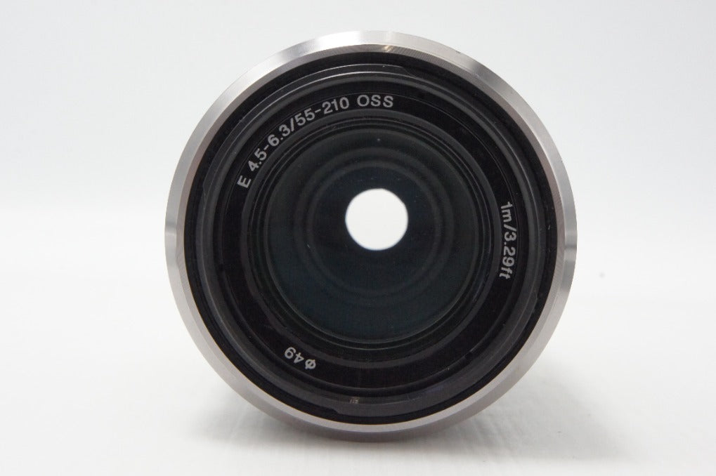 SONY ソニー E 55-210mm F4.5-6.3 OSS SEL55210 Eマウント APS-C ズームレンズ シルバー 260624bo【アルプスカメラ】