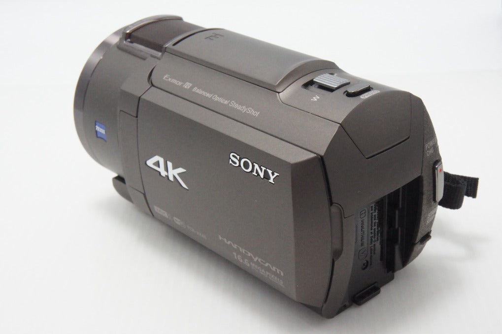美品 SONY ソニー Handycam FDR-AX40 デジタル4Kビデオカメラレコーダー ブラウン ケース付 260624a