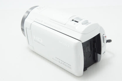 良品 SONY ソニー デジタルビデオカメラ Handycam HDR-CX535 ホワイト 260624ad