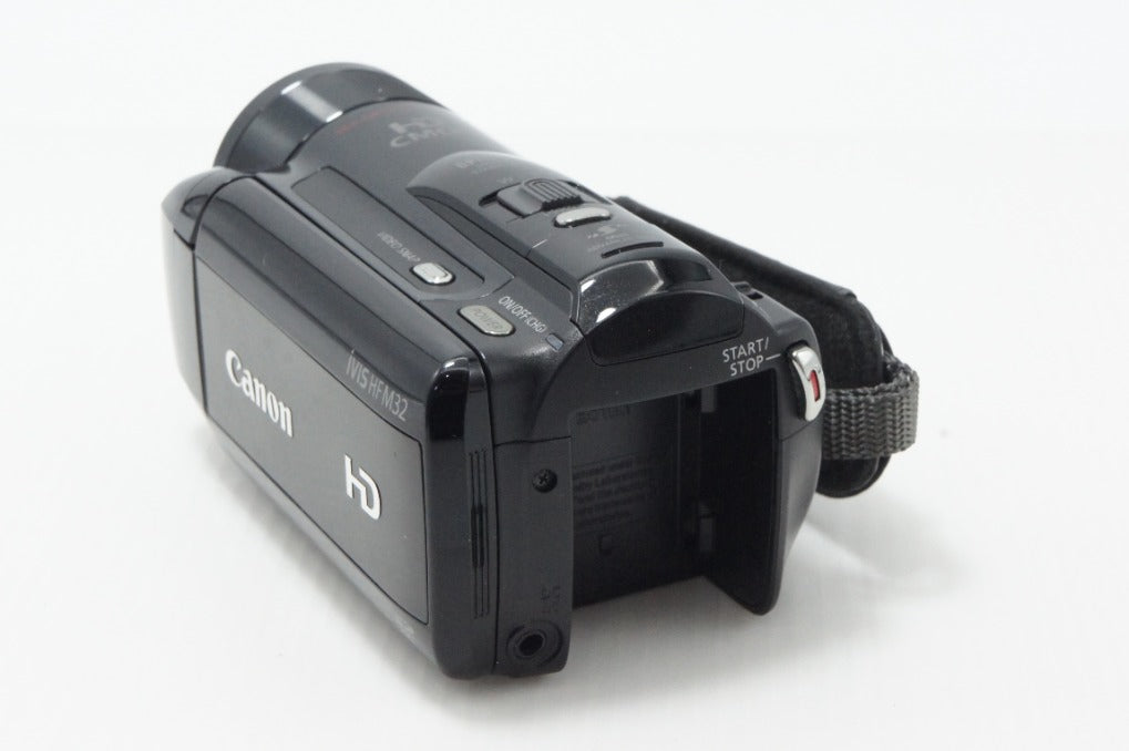 良品 Canon キヤノン iVIS HF M32 デジタルビデオカメラ ブラック 260624ar