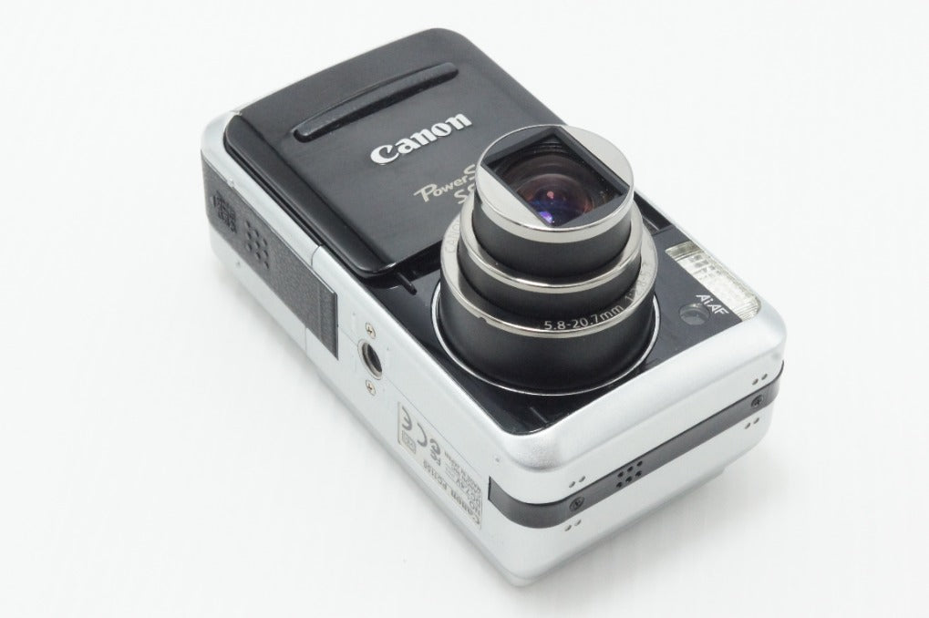 Canon キヤノン PowerShot S80 コンパクトデジタルカメラ ブラック 元箱付 260624p