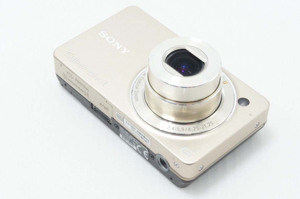 美品 SONY ソニー Cyber-shot DSC-WX1 コンパクトデジタルカメラ ゴールド 元箱付 260624d
