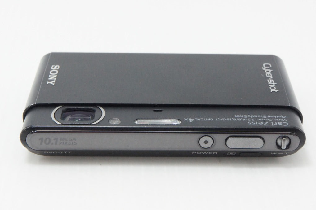 SONY ソニー Cyber-shot DSC-T77 コンパクトデジタルカメラ ブラック 260617c