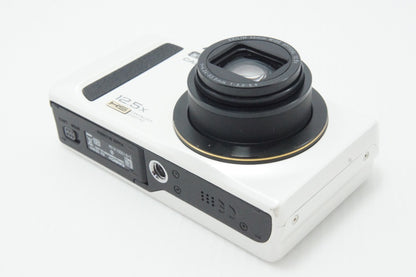 CASIO カシオ HIGH SPEED EXILIM EX-ZR300 コンパクトデジタルカメラ ホワイト 260619r