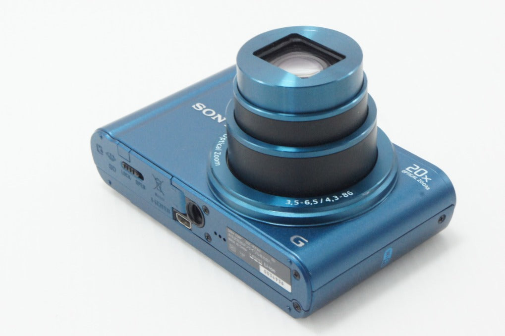 美品 SONY ソニー Cyber-shot DSC-WX300 コンパクトデジタルカメラ ブルー 260624z