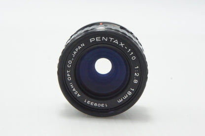 PENTAX-110 ペンタックス 18mm F2.8 MF 単焦点レンズ 260624an