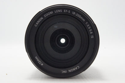 Canon キヤノン EF-S 18-200mm F3.5-5.6 IS APS-C ズームレンズ 260625h