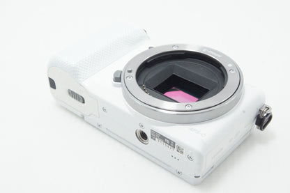 良品 SONY ソニー α5000 ボディ ILCE-5000 ミラーレス一眼カメラ ホワイト 元箱付 260626ae