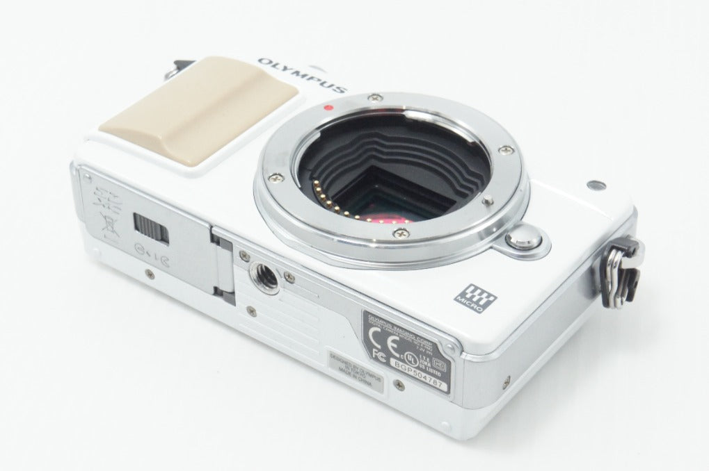OLYMPUS オリンパス PEN Mini E-PM2 ボディ ミラーレス一眼カメラ ホワイト 260625aa
