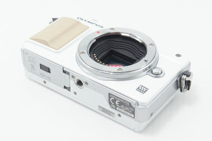 OLYMPUS オリンパス PEN Mini E-PM2 ボディ ミラーレス一眼カメラ ホワイト 260625aa