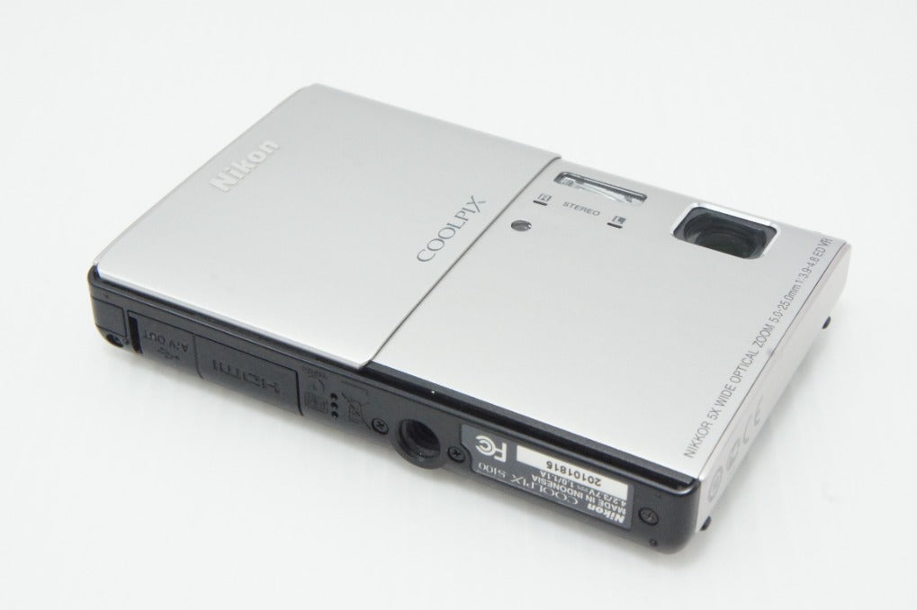 良品 Nikon ニコン COOLPIX S100 コンパクトデジタルカメラ シルバー 260616b