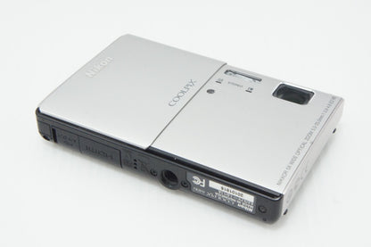 良品 Nikon ニコン COOLPIX S100 コンパクトデジタルカメラ シルバー 260616b