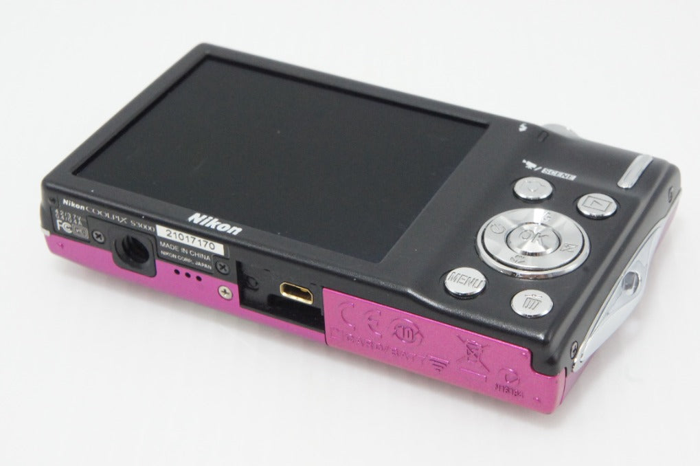 良品 Nikon ニコン COOLPIX S3000 コンパクトデジタルカメラ ビビッドピンク 260616at