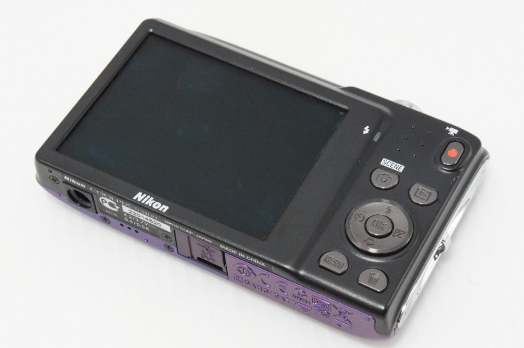 美品 Nikon ニコン COOLPIX S3100 コンパクトデジタルカメラ ファインパープル 260616av