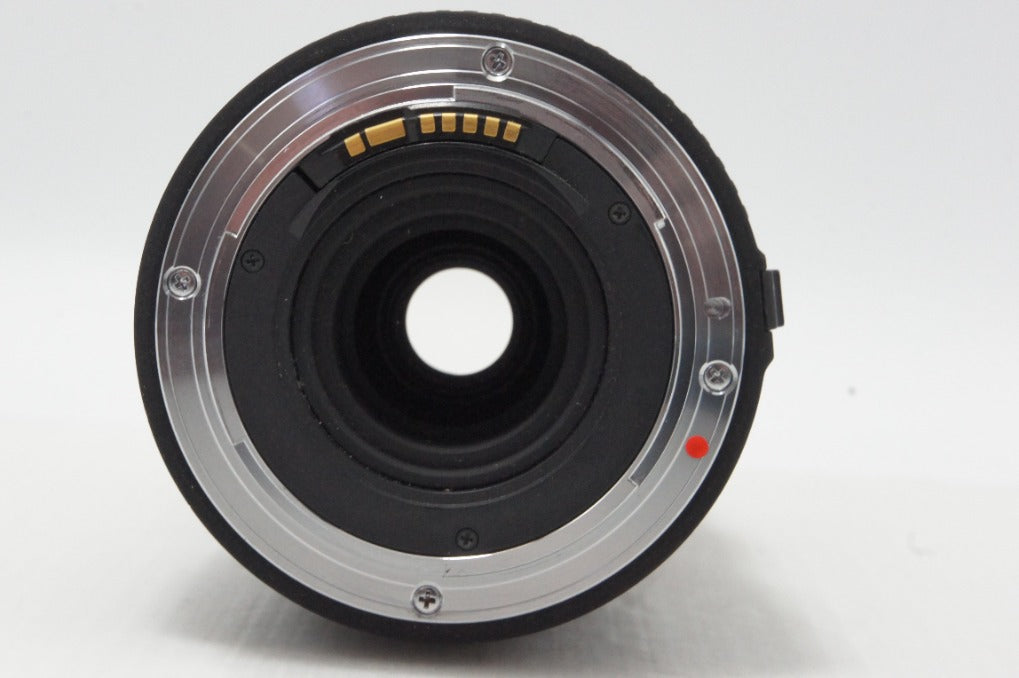 良品 SIGMA シグマ 55-200mm f4-5.6 DC Canon キヤノン EFマウント APS-C ズームレンズ フード付 260616h