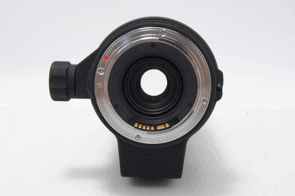 良品 SIGMA シグマ AF APO 135-400mm F4.5-5.6 DG Canon キヤノン EFマウント ズームレンズ フード付 260618ah