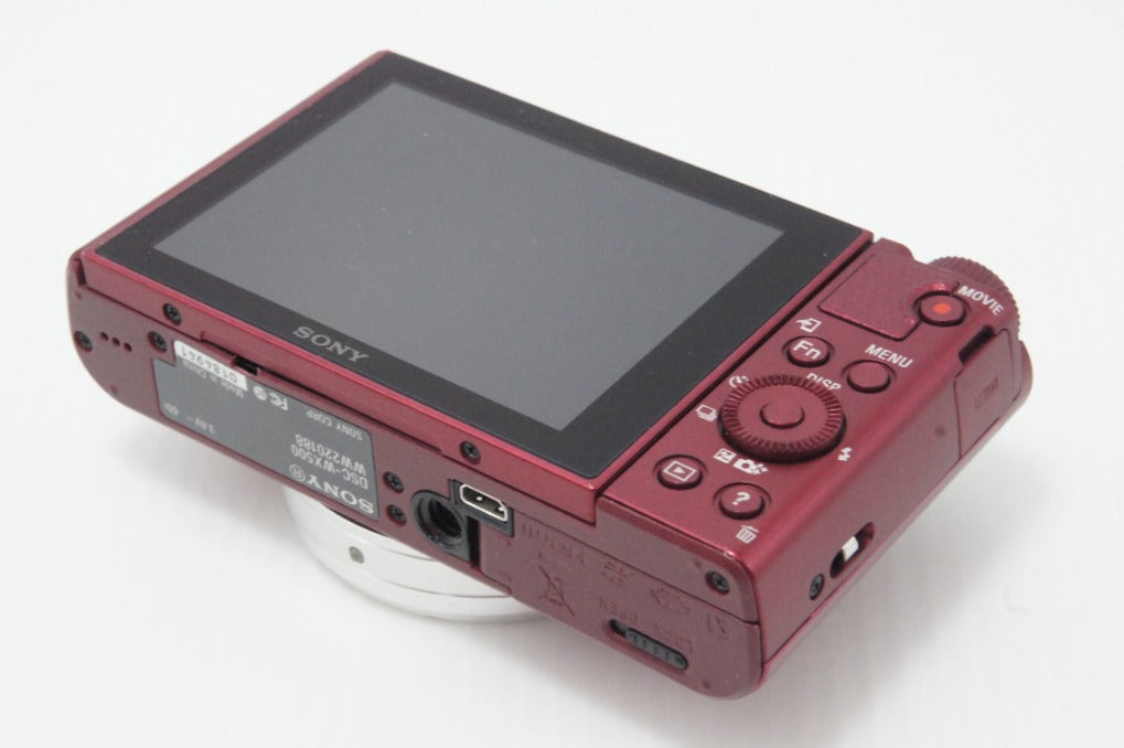 良品 SONY ソニー Cyber-shot DSC-WX500 コンパクトデジタルカメラ レッド 元箱付 260618k