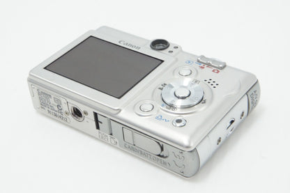 Canon キヤノン IXY DIGITAL 50 コンパクトデジタルカメラ シルバー 260618n