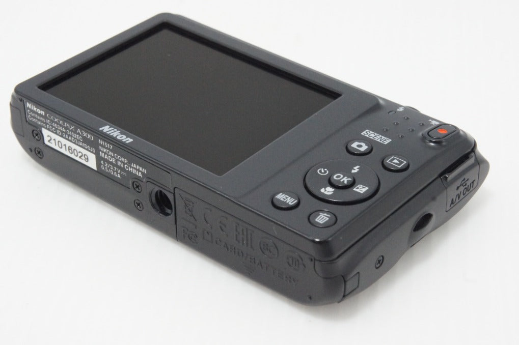 Nikon ニコン COOLPIX A300 コンパクトデジタルカメラ ブラック
