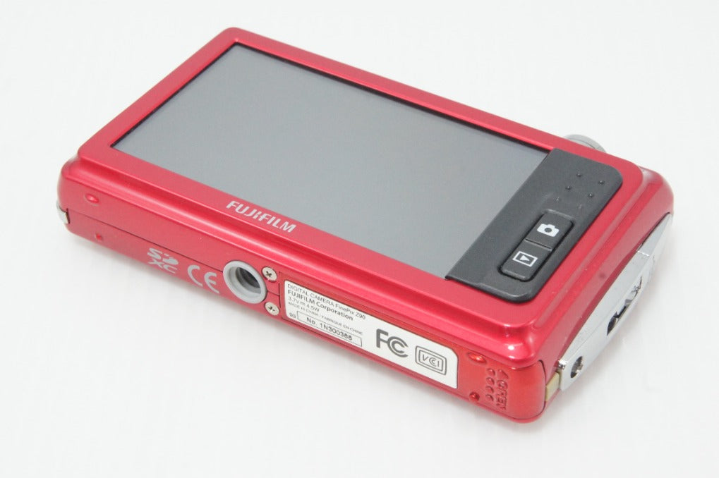 美品 FUJIFILM フジフィルム FinePix Z90 コンパクトデジタルカメラ レッド 元箱付 260620d