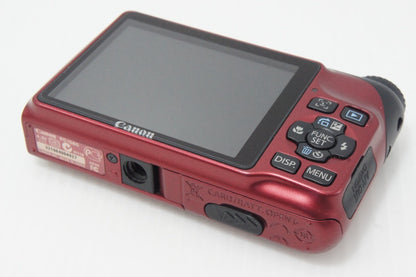 美品 Canon キヤノン PowerShot A2200 コンパクトデジタルカメラ レッド 元箱付 260612s