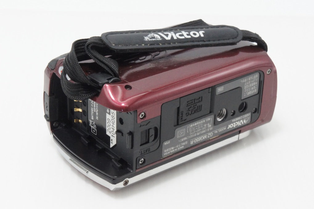JVC ケンウッド Victor Everio GZ-MG650 デジタルビデオカメラ レッド 260615k