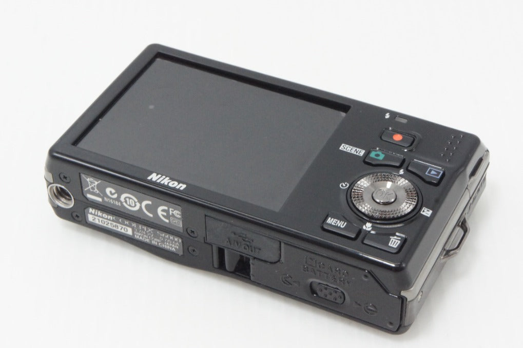 Nikon ニコン COOLPIX S6000 コンパクトデジタルカメラ ノーブルブラック 元箱付 260616aj