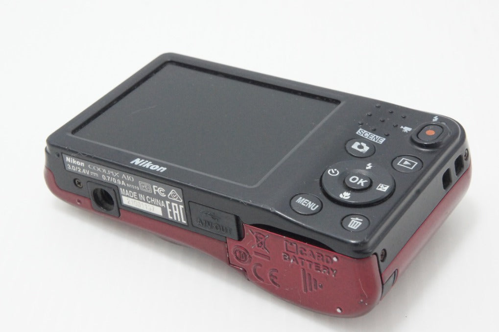 Nikon ニコン COOLPIX A10 コンパクトデジタルカメラ レッド 260624ab