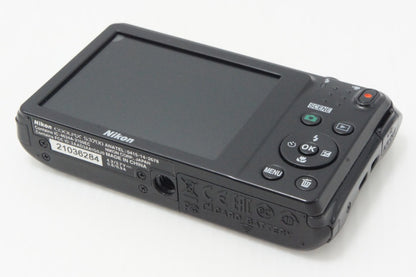 美品 Nikon ニコン COOLPIX S3700 コンパクトデジタルカメラ ブラック 260624av