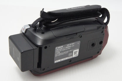 美品 Canon キヤノン iVIS HF M51 デジタルビデオカメラ レッド 260624az