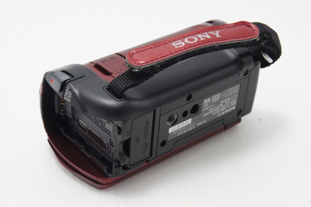Excellent Condition SONY HDR-CX170 Digital Video Camera Red