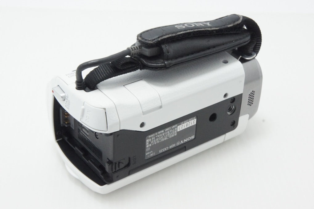 良品 SONY ソニー デジタルビデオカメラ Handycam HDR-CX535 ホワイト 260624ad