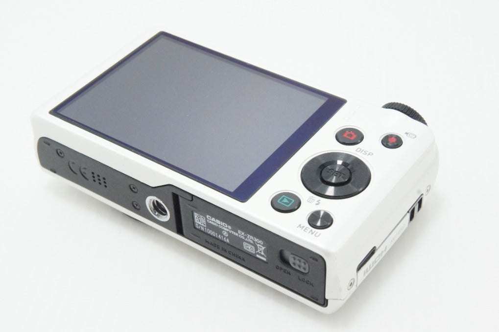 CASIO カシオ HIGH SPEED EXILIM EX-ZR300 コンパクトデジタルカメラ ホワイト 260619r