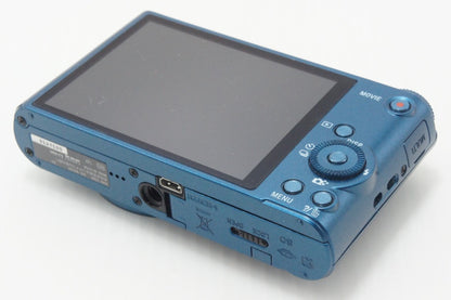 美品 SONY ソニー Cyber-shot DSC-WX300 コンパクトデジタルカメラ ブルー 260624z
