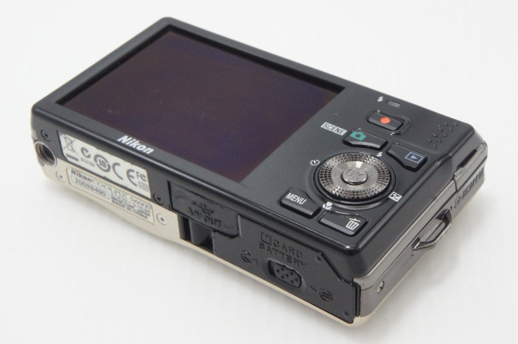 訳あり品 Nikon ニコン COOLPIX S6000 コンパクトデジタルカメラ シャンパンシルバー 260624m