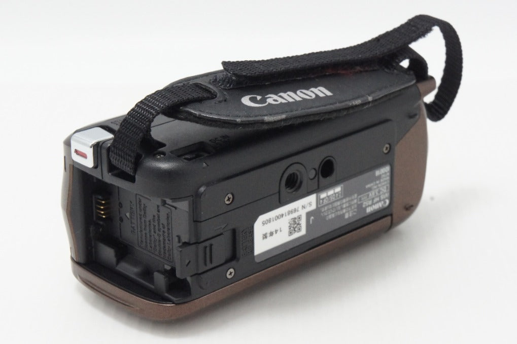 美品 Canon キヤノン iVIS HF R52 ハイビジョンデジタルビデオカメラ ブラウン 260626aa